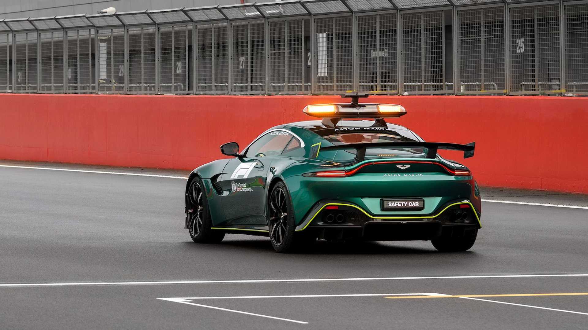 This Aston Martin Vantage Is Formula 1’s New Safety Car