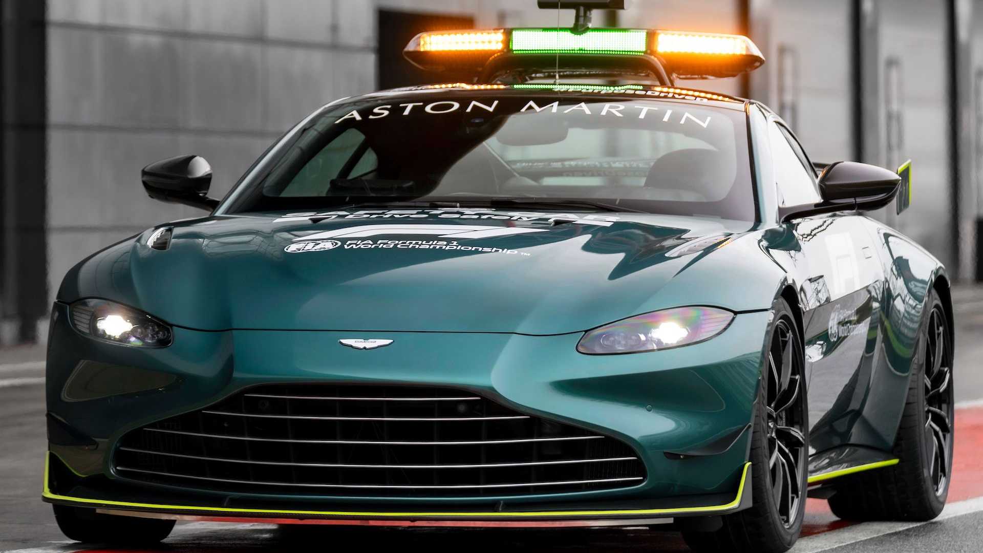 This Aston Martin Vantage Is Formula 1’s New Safety Car