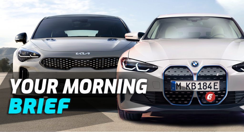  BMW’s Model 3 (Sorry, i4), Facelifted Kia Stinger And Toyota’s Baby SUV Concept: Your Morning Brief