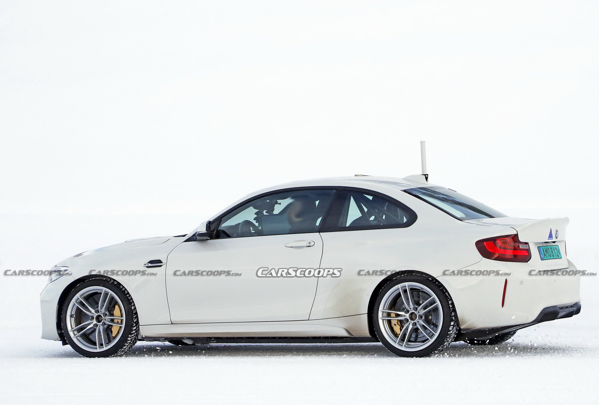 Mystery BMW M2 Test Mule Spotted With An Electric Powertrain