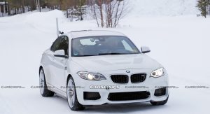 Mystery BMW M2 Test Mule Spotted With An Electric Powertrain Carscoops