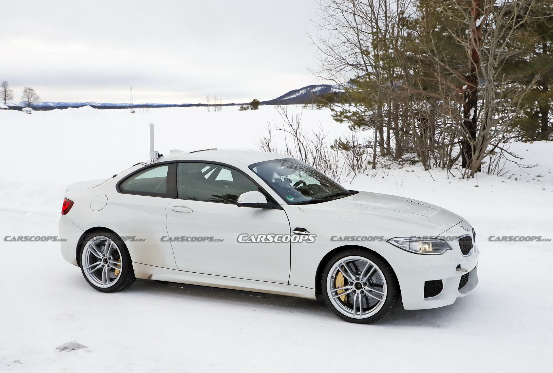 Mystery BMW M2 Test Mule Spotted With An Electric Powertrain