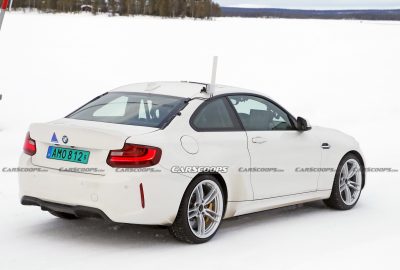 Mystery BMW M2 Test Mule Spotted With An Electric Powertrain Carscoops