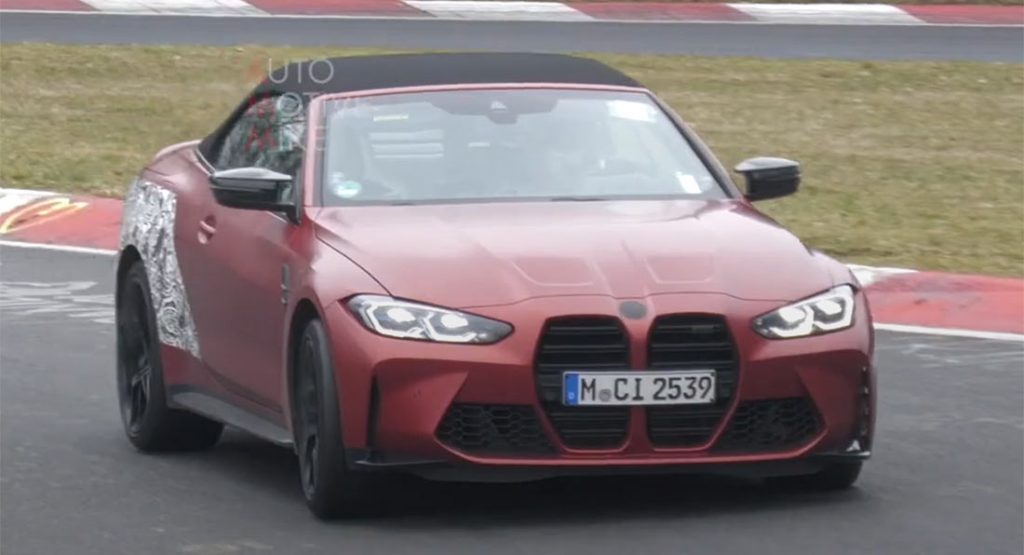  Watch The Forthcoming 2022 BMW M4 Convertible On The Nurburgring