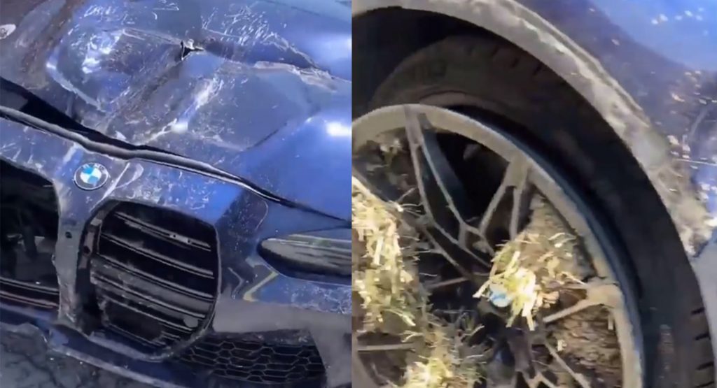  A 2021 BMW M3 Competition Has Already Been Wrecked