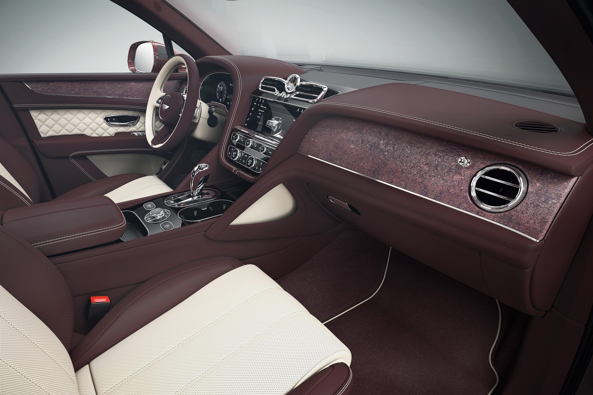 Thanks To Mulliner, Your Bentley Bentayga Can Have Stone Veneers and Tweed Accents