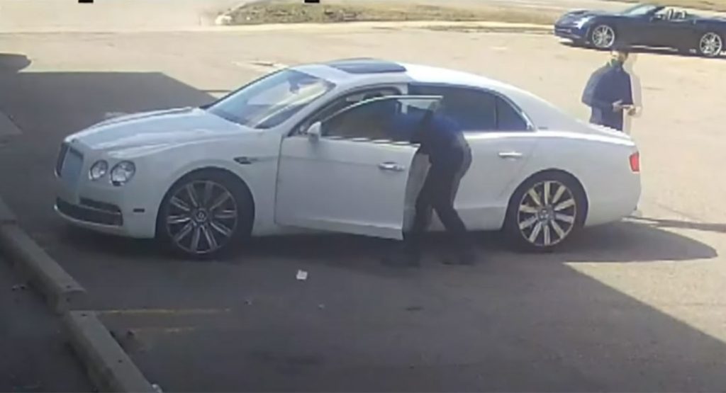  Stealing A Bentley: Don’t Do The Crime If You Can’t Wear A Mask Right