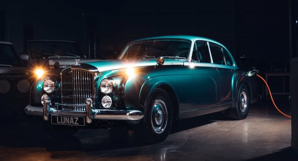 Lunaz Adds $490k Bentley S3 Continental Flying Spur To Its Classic EV Range