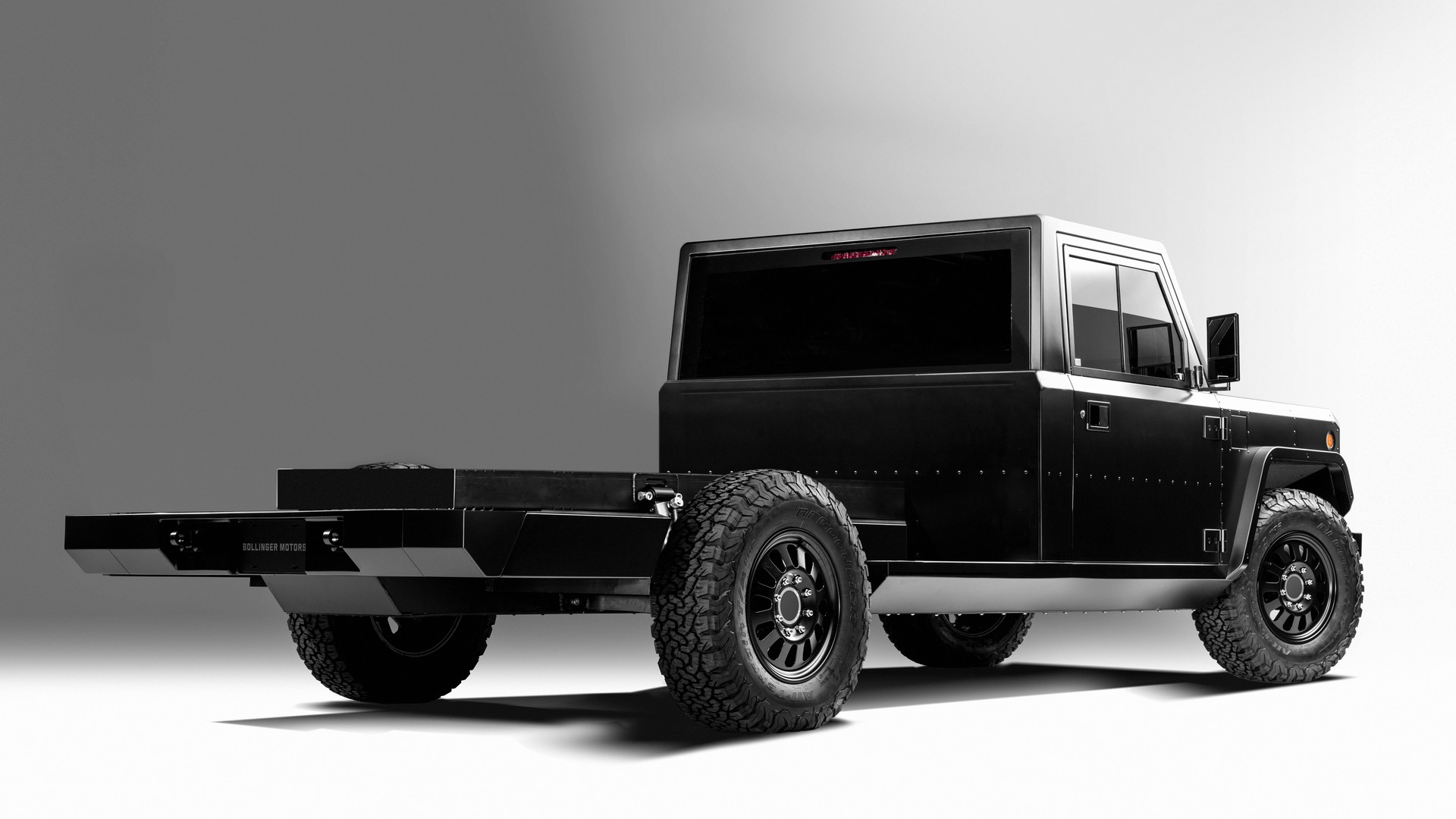 Bollinger B2 Chass-E Cab Getting Rear-Wheel Drive And Dually Variants