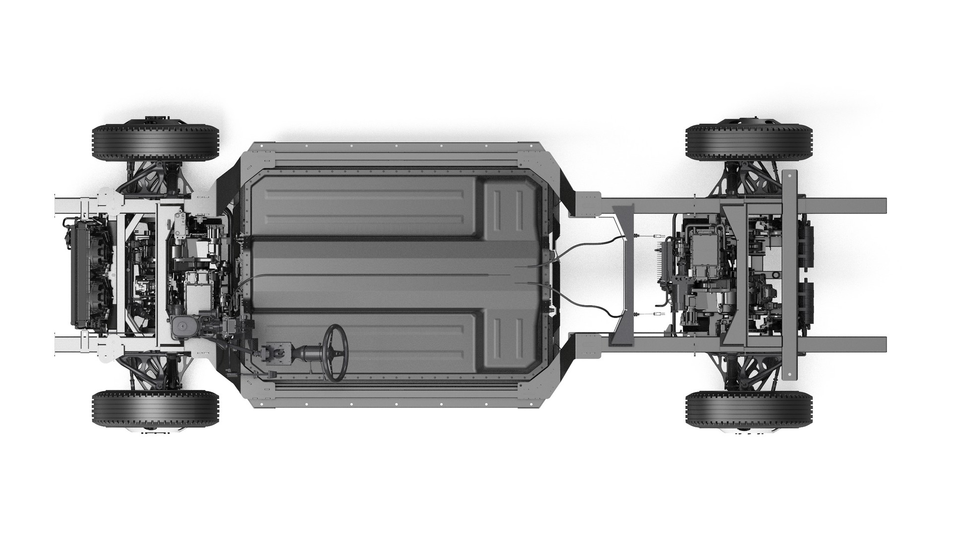 Bollinger B2 Chass-E Cab Getting Rear-Wheel Drive And Dually Variants