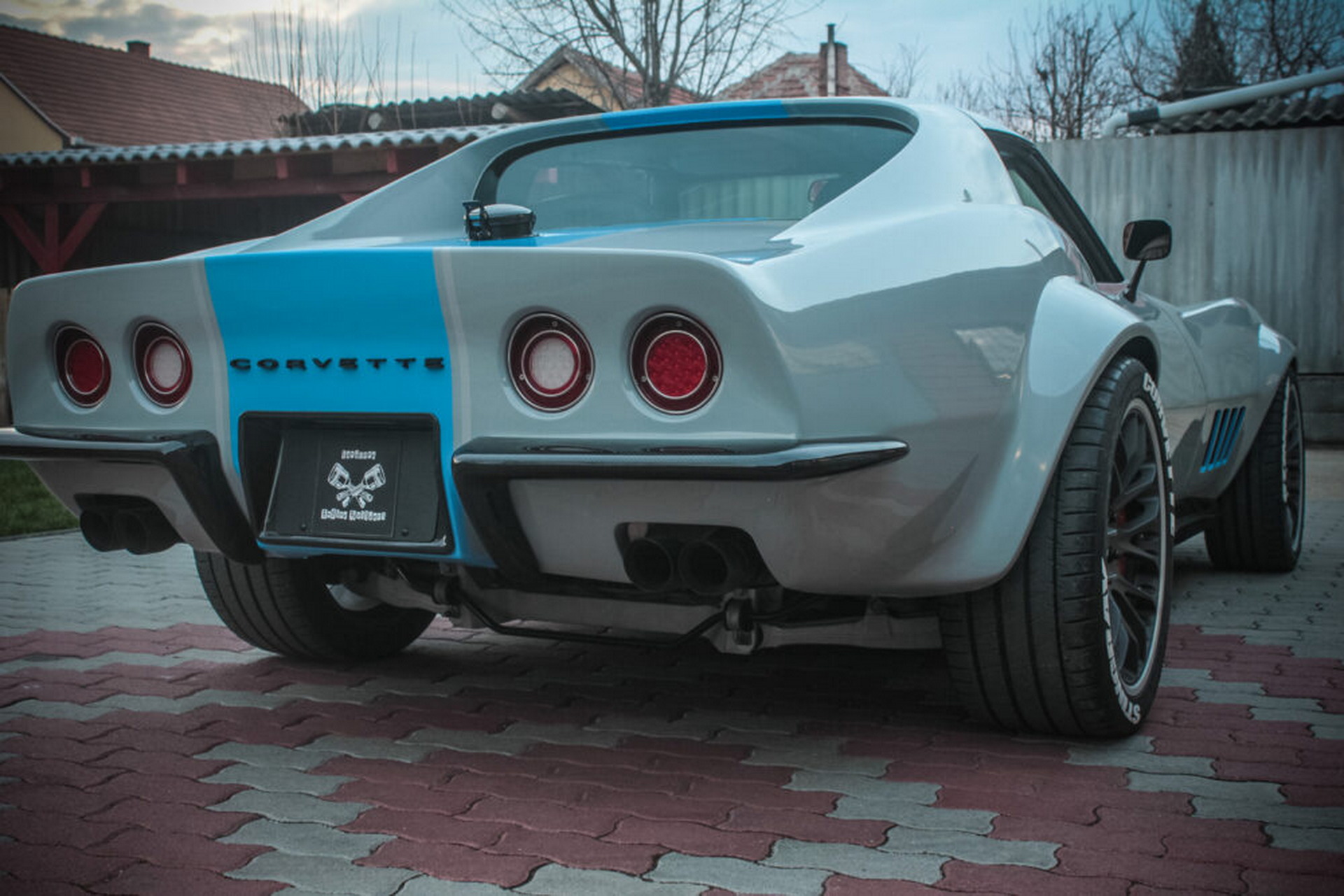 This C6 Corvette With A C3 Body Is The Perfect Combination Of Old And New