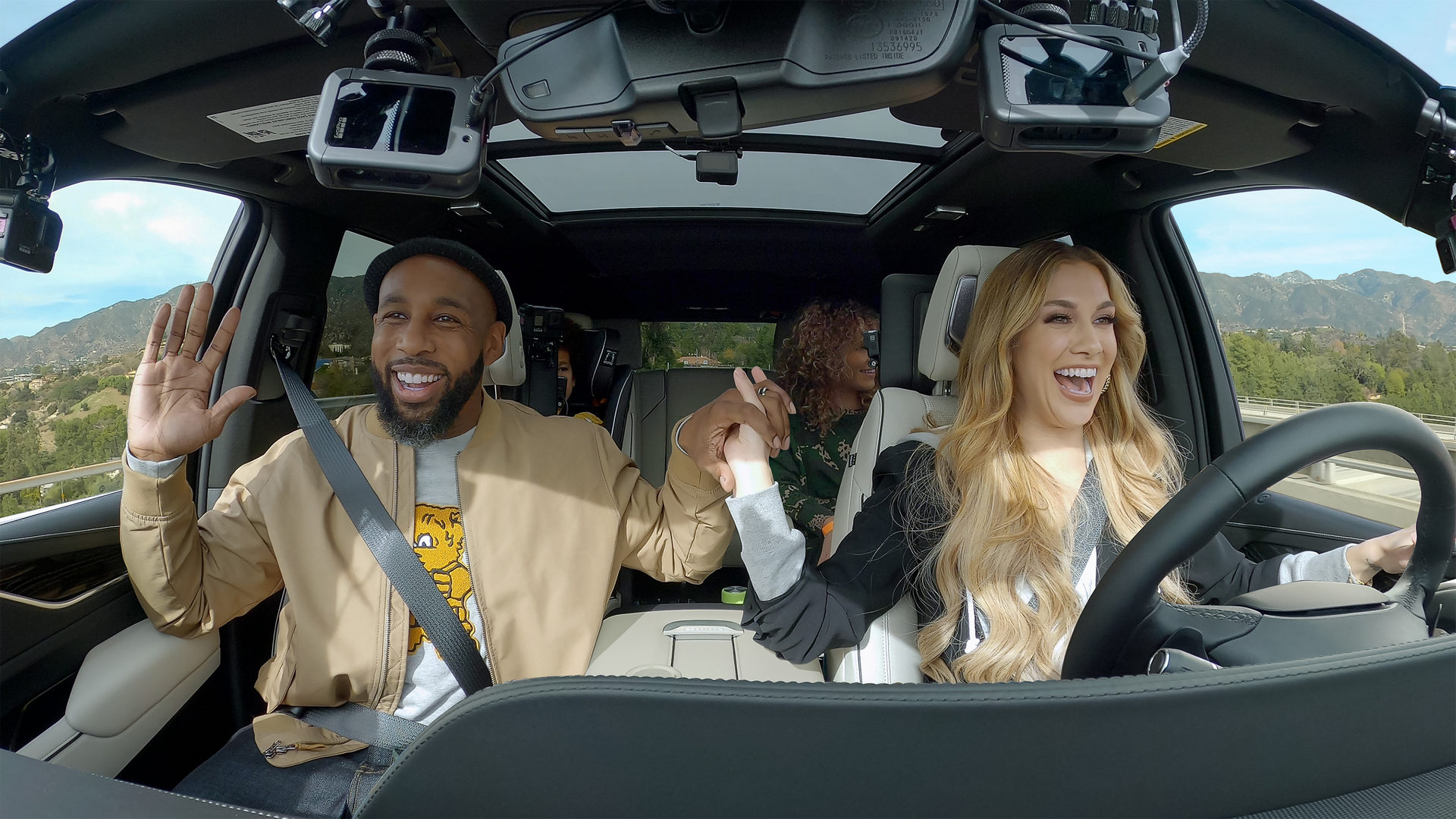 Celebrities Sample Super Cruise In The 2021 Cadillac Escalade