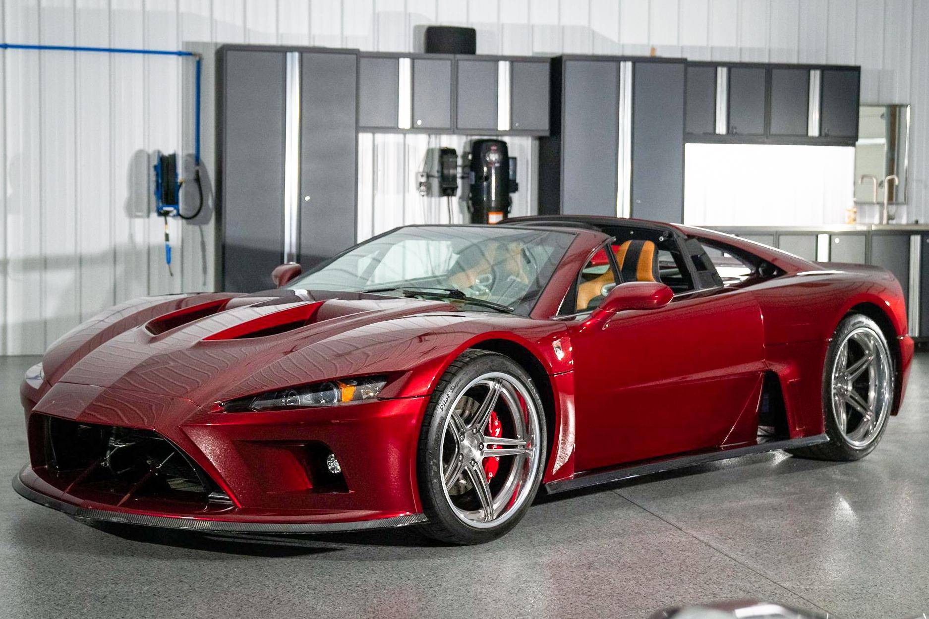 Remember America’s Ferrari Wannabe, The Falcon F7 Supercar? One Of Them Is For Sale