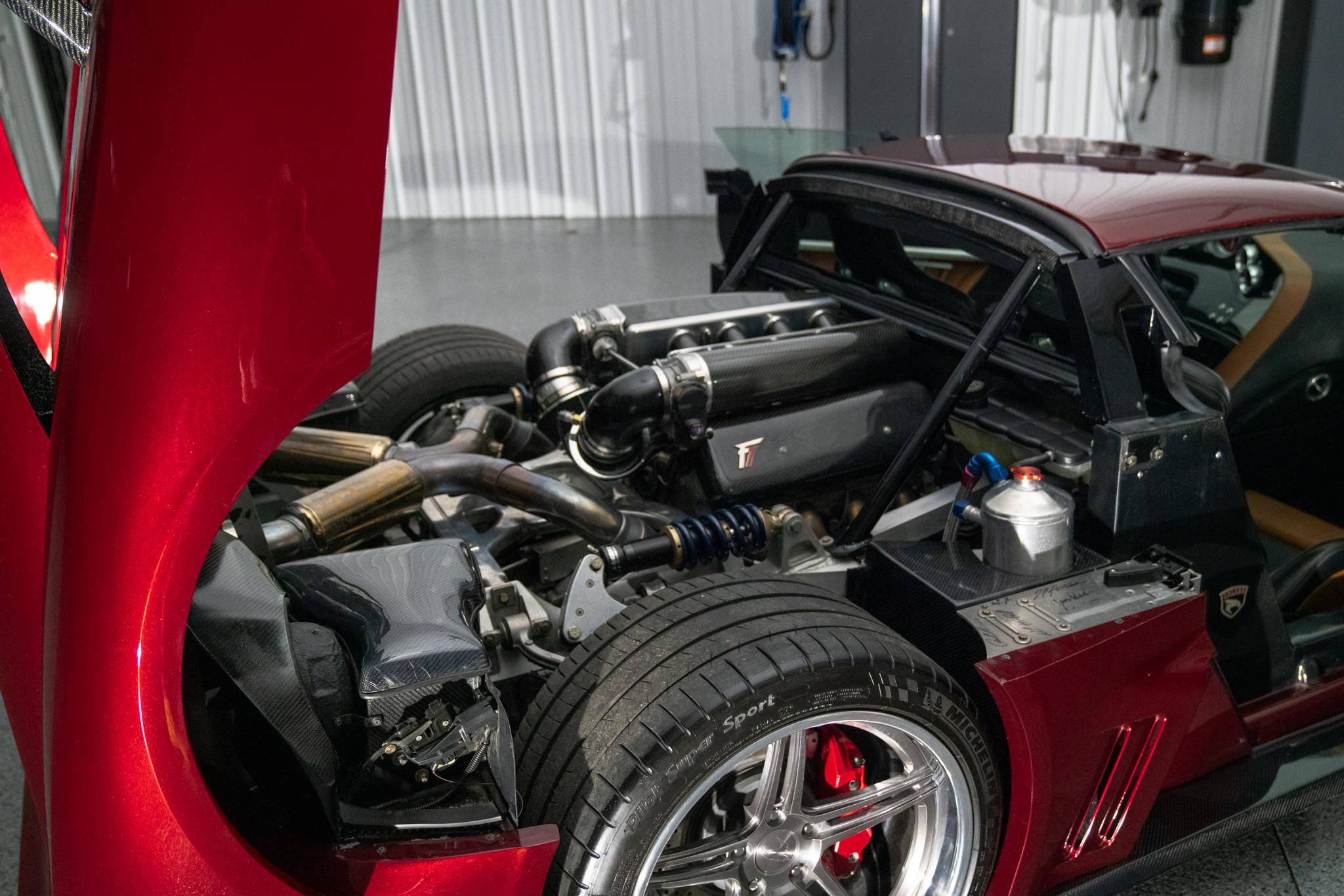 Remember America’s Ferrari Wannabe, The Falcon F7 Supercar? One Of Them Is For Sale