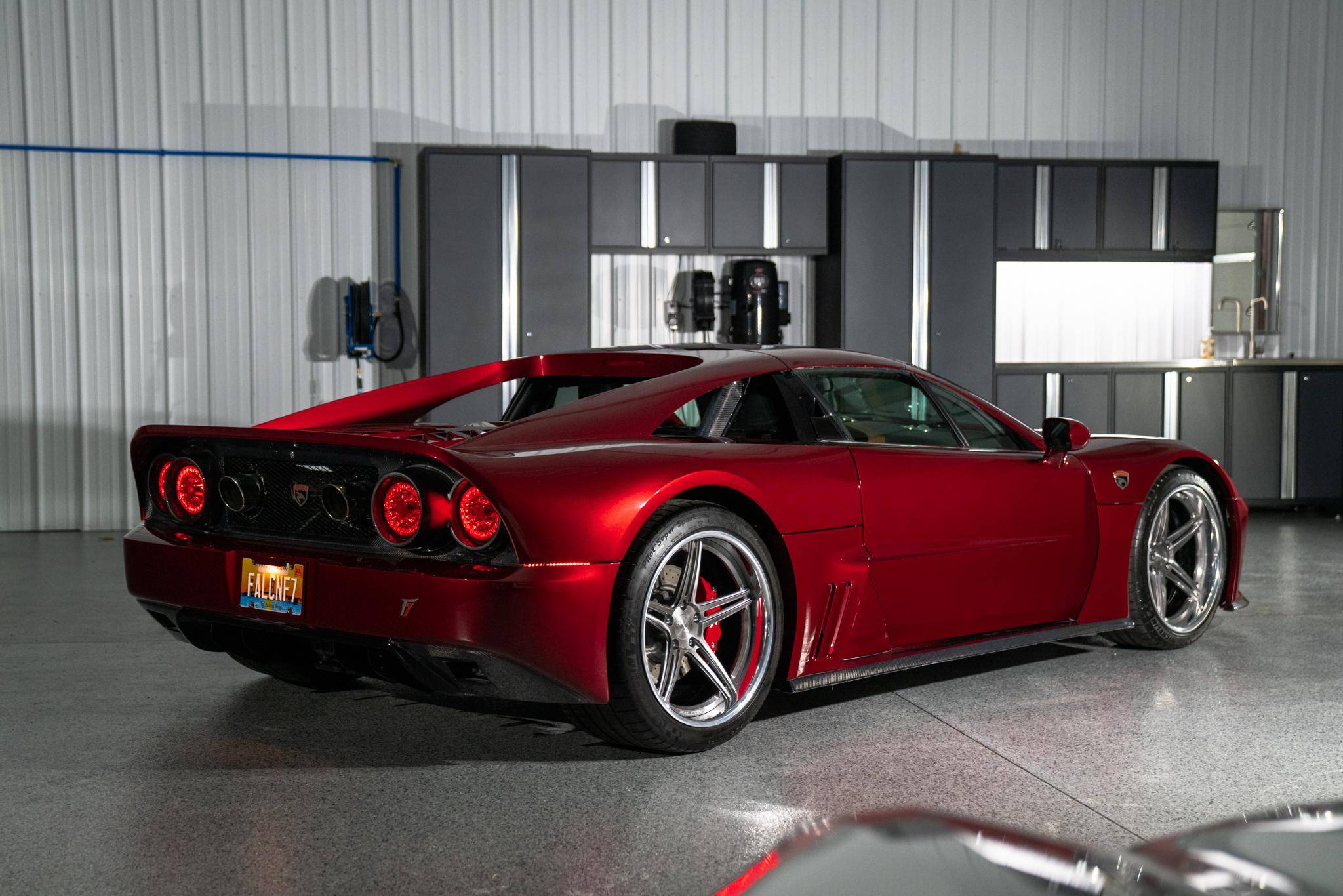 Remember America’s Ferrari Wannabe, The Falcon F7 Supercar? One Of Them Is For Sale