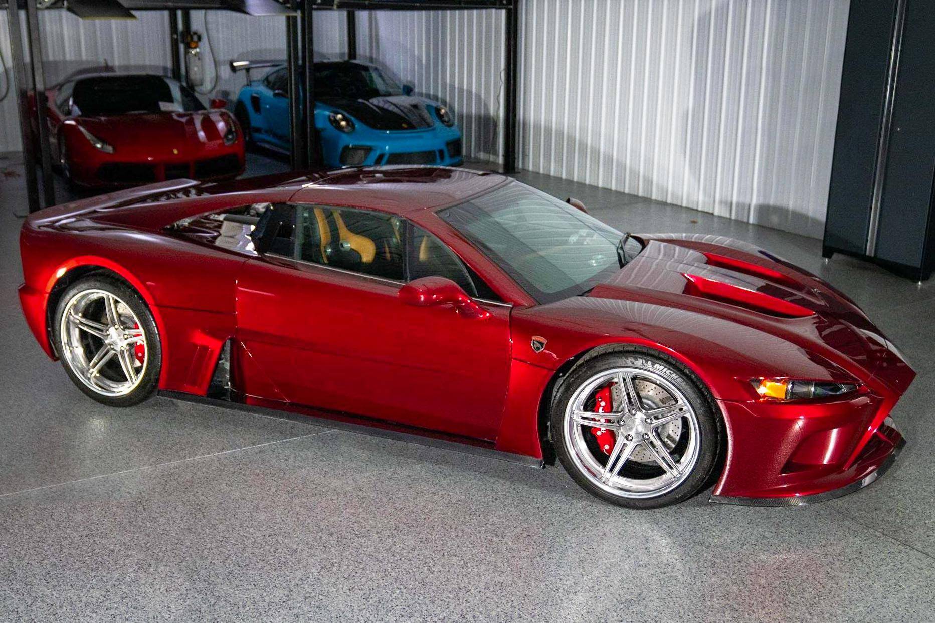 Remember America’s Ferrari Wannabe, The Falcon F7 Supercar? One Of Them Is For Sale