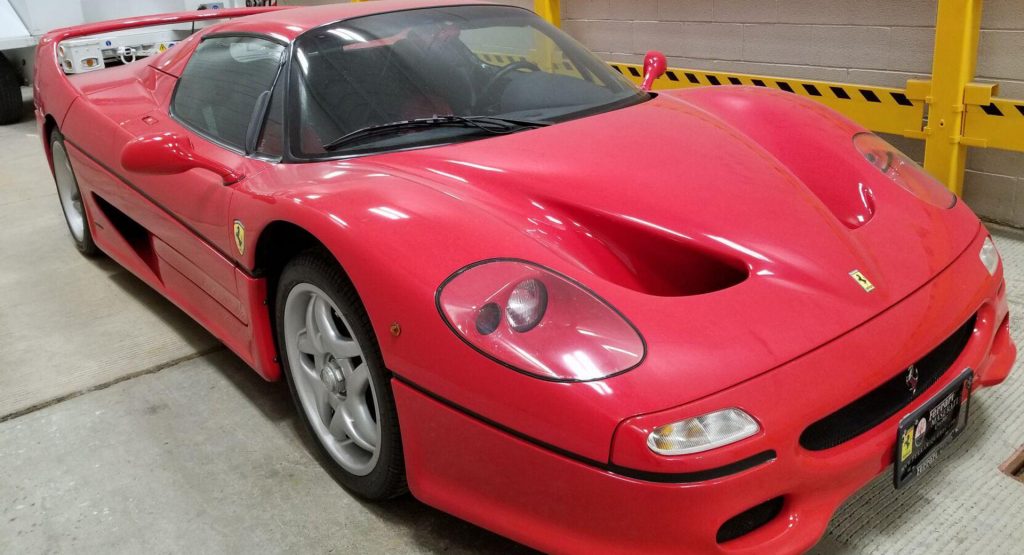  Court Will Decide Who Owns This Ferrari F50 Seized At Canada-U.S. Border
