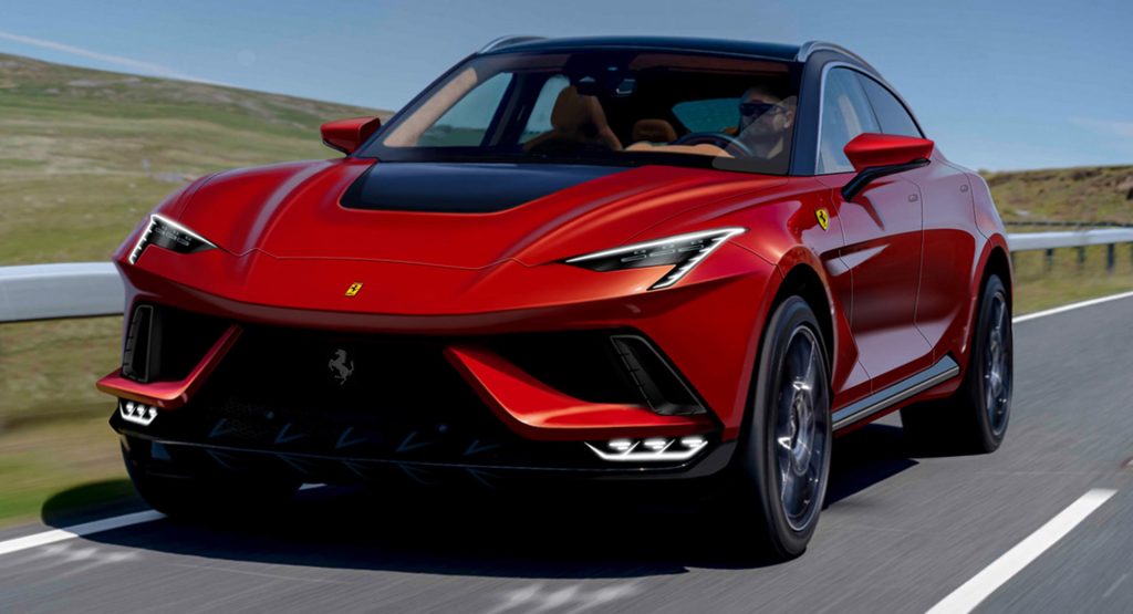 New Ferrari Purosangue SUV: Here’s Another Rendered Attempt At What It Could Look Like