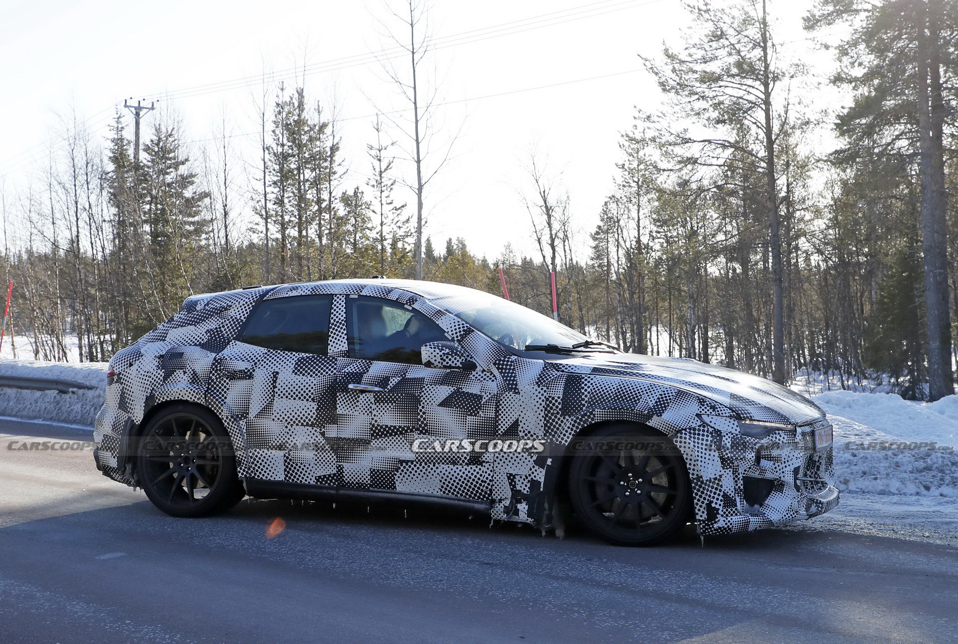 Ferrari Purosangue SUV Mule Spotted Again With New Roma-Like Headlights