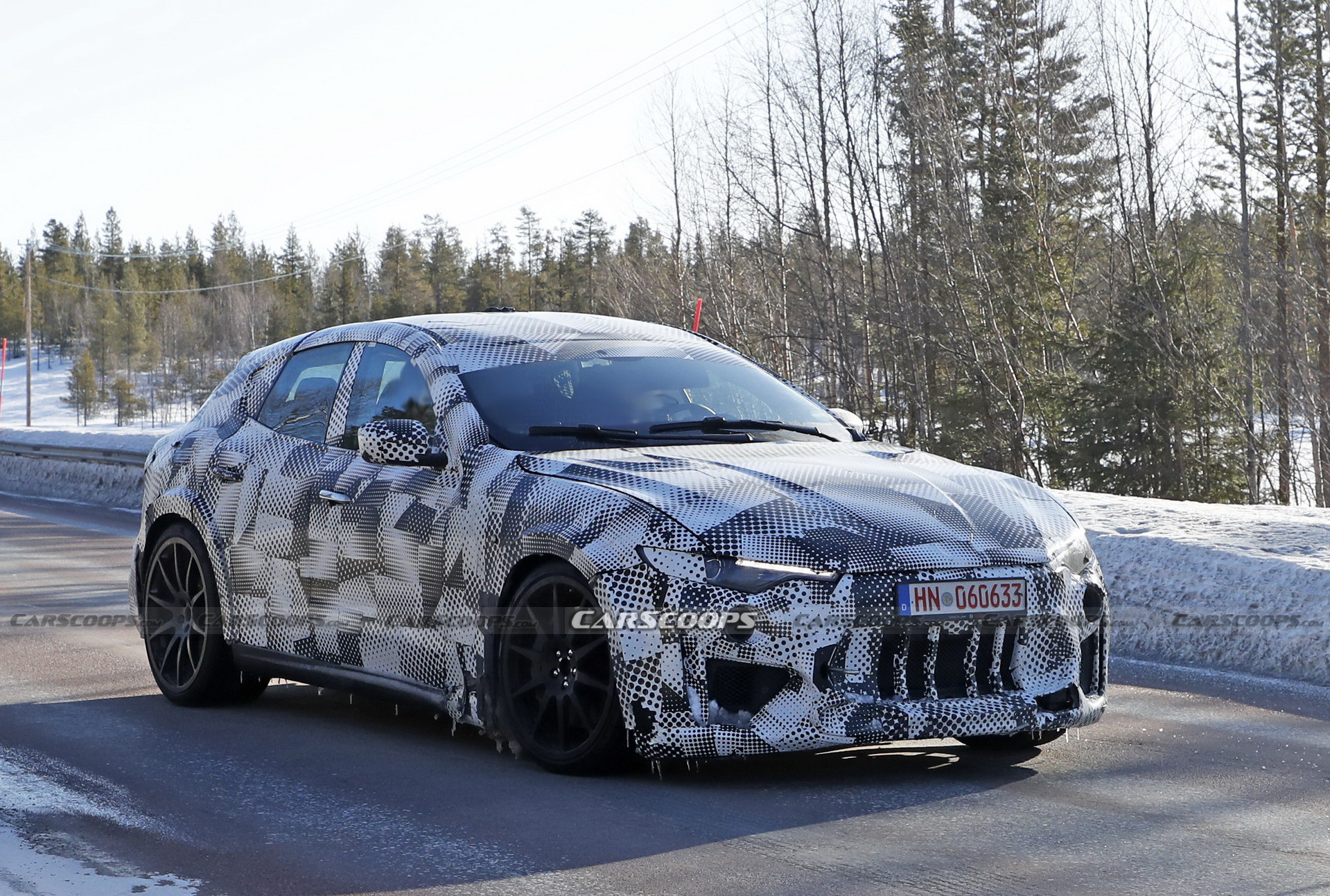 Ferrari Purosangue SUV Mule Spotted Again With New Roma-Like Headlights