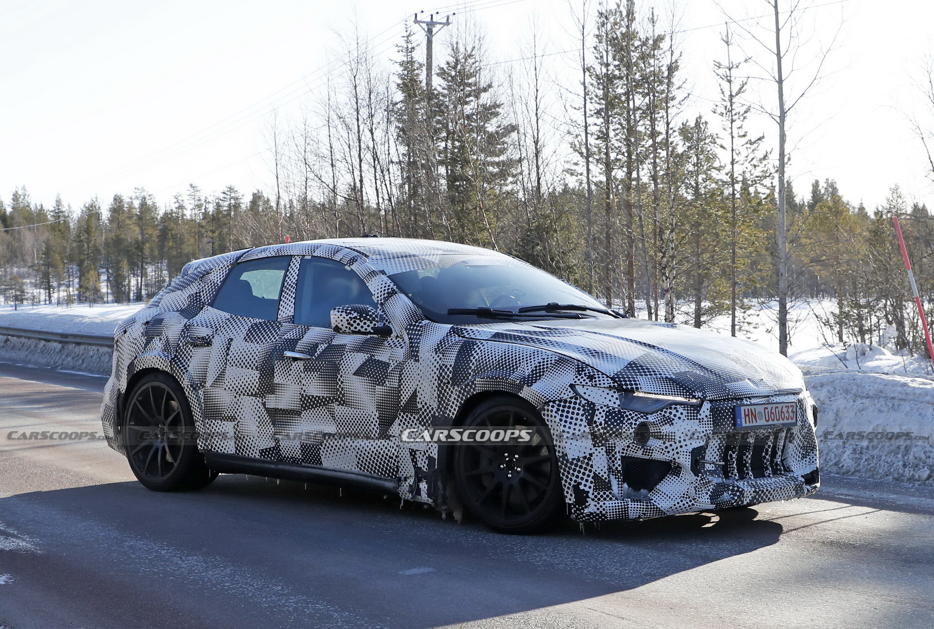 Ferrari Purosangue SUV Mule Spotted Again With New Roma-Like Headlights