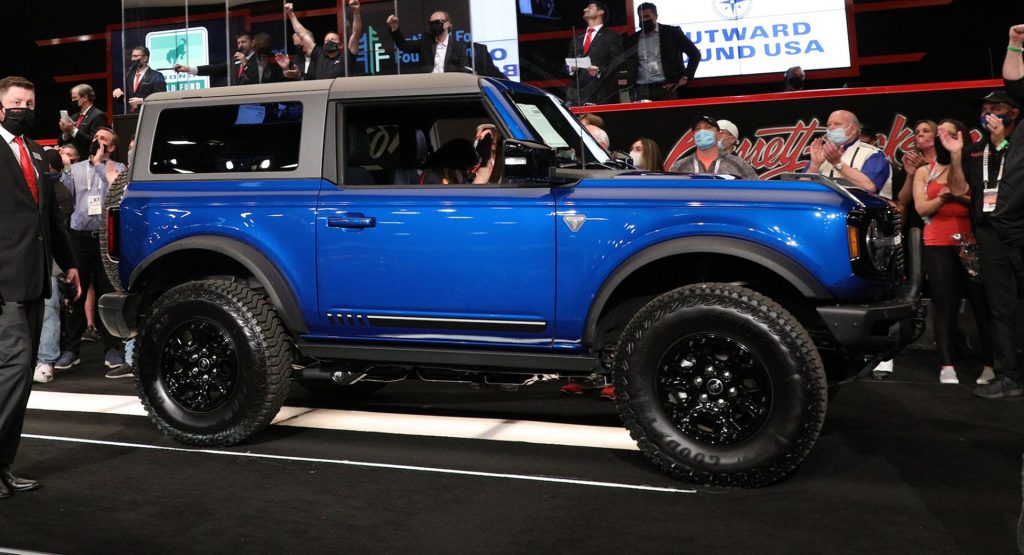First 2021 Ford Bronco Fetches $1.075 Million At Auction For Charity