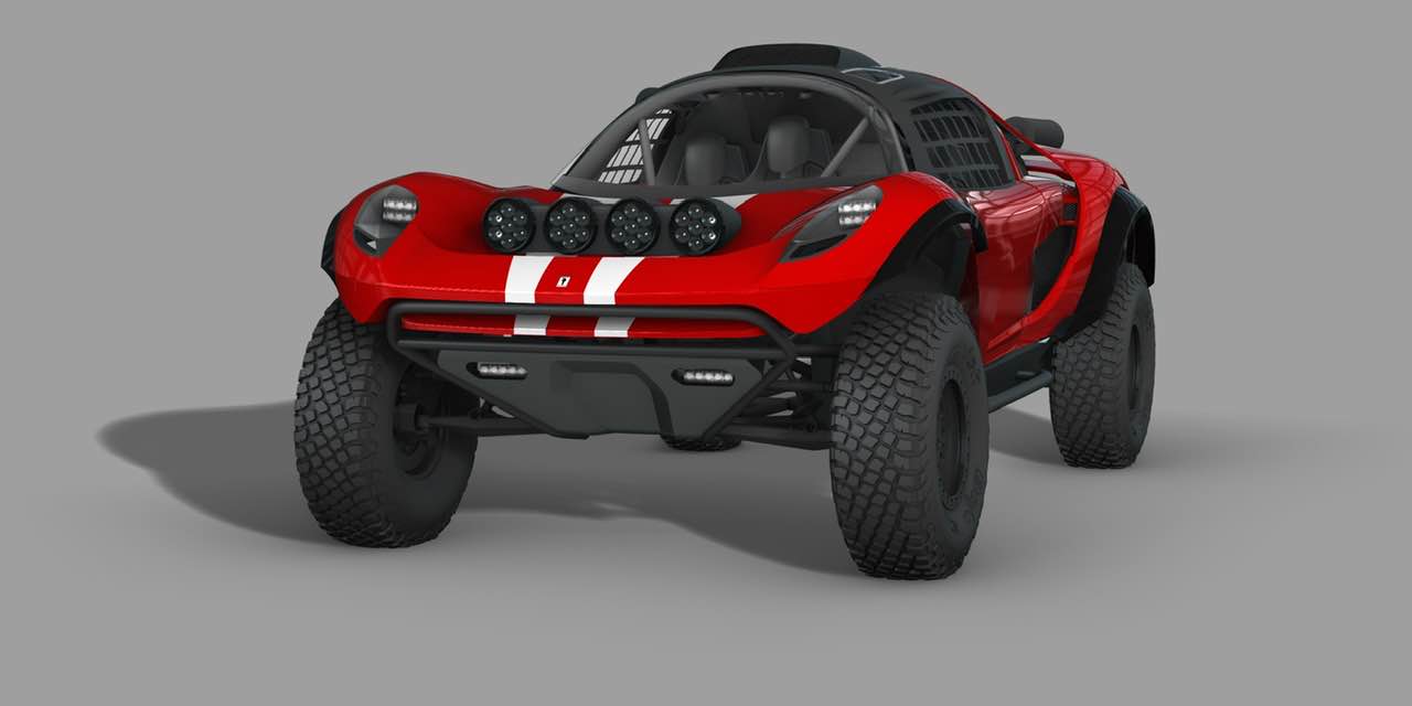 Scuderia Cameron Glickenhaus Shares New 008 Baja Dakar Buggy Renderings