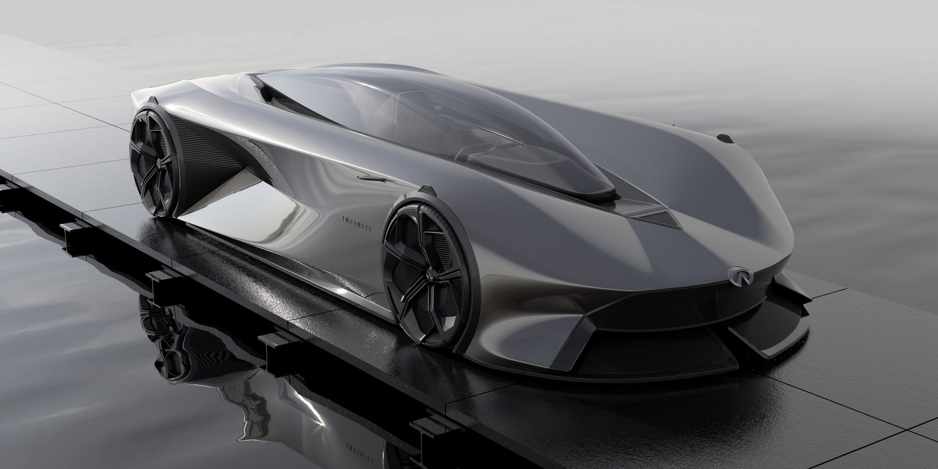 Infiniti QF Inspiration Concept Is A Single-Seat Supercar From The Future