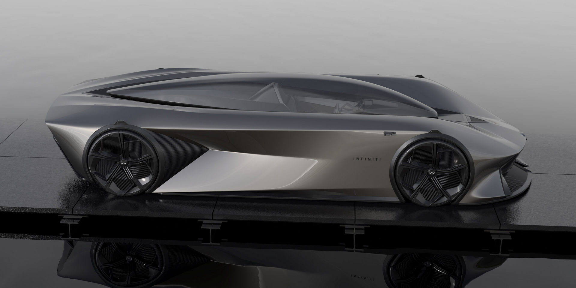 Infiniti QF Inspiration Concept Is A Single-Seat Supercar From The Future