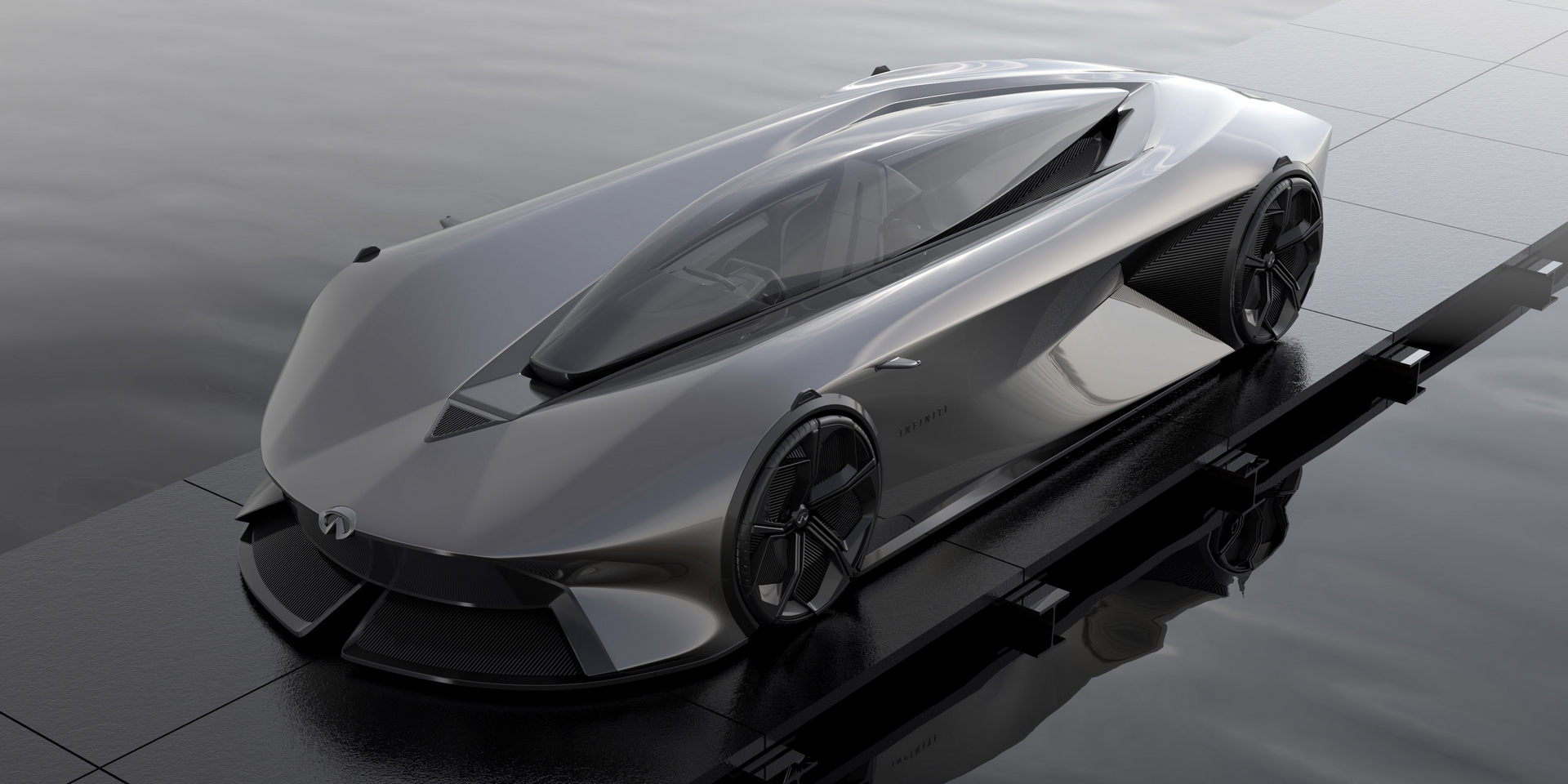 Infiniti QF Inspiration Concept Is A Single-Seat Supercar From The Future