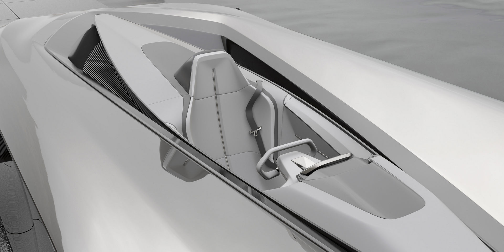 Infiniti QF Inspiration Concept Is A Single-Seat Supercar From The Future