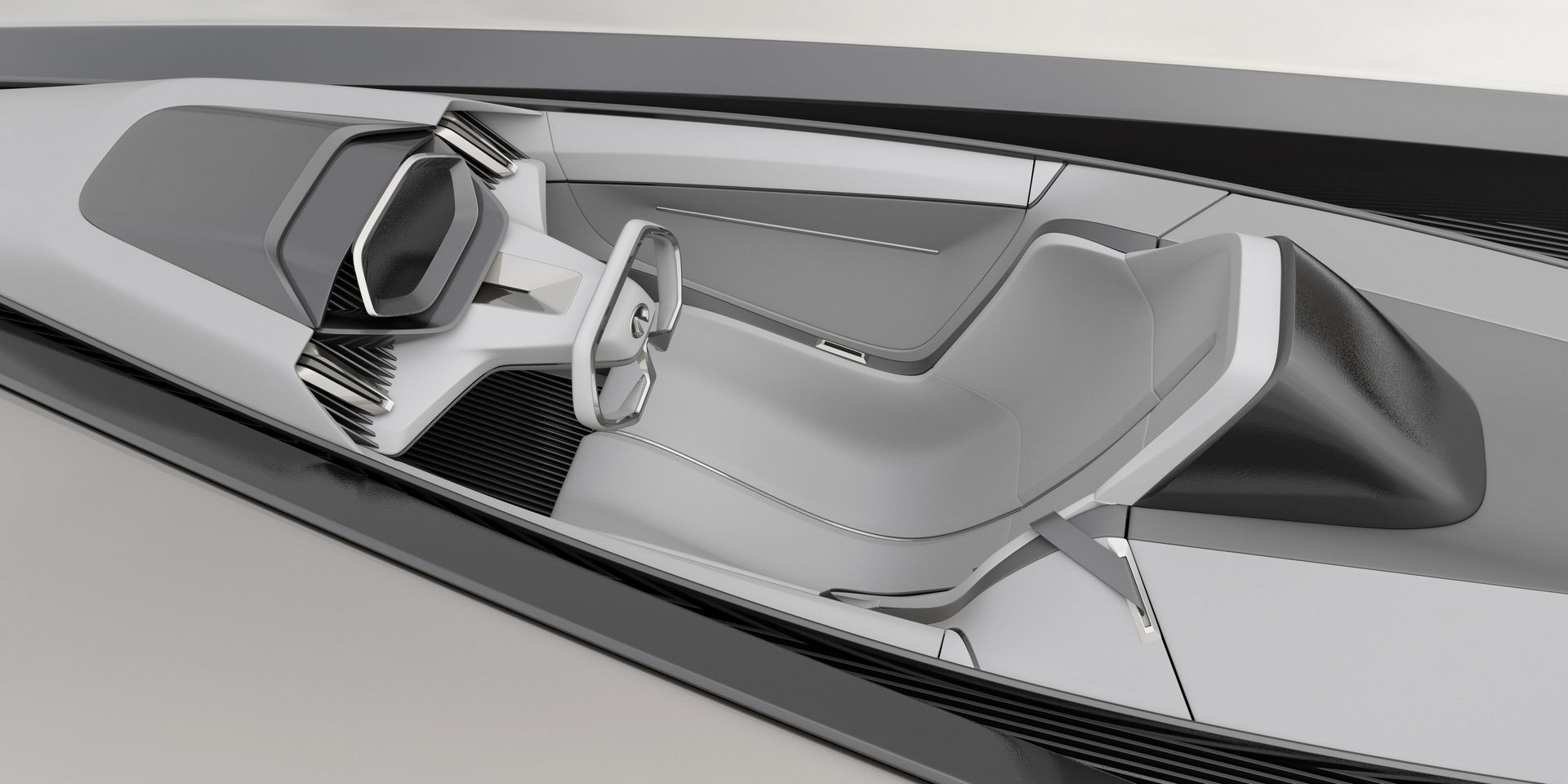 Infiniti QF Inspiration Concept Is A Single-Seat Supercar From The Future