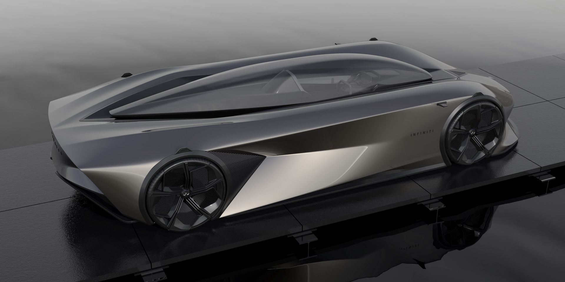 Infiniti QF Inspiration Concept Is A Single-Seat Supercar From The Future