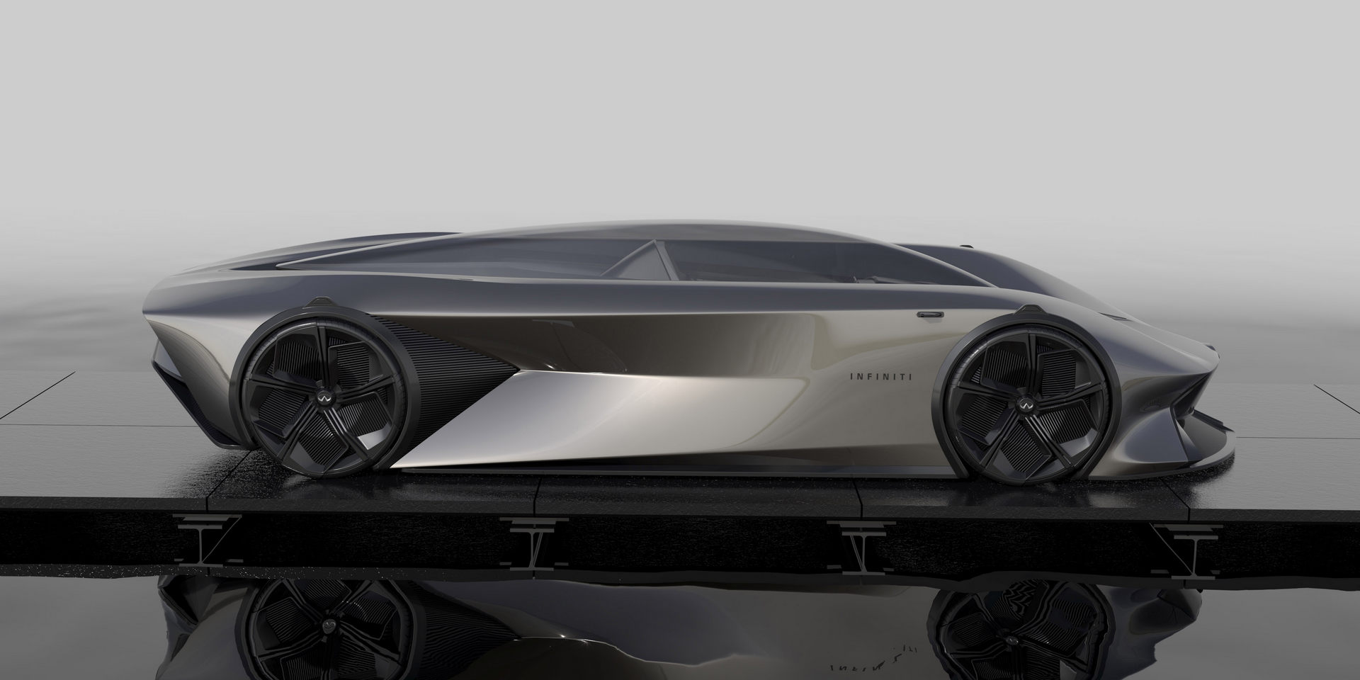 Infiniti QF Inspiration Concept Is A Single-Seat Supercar From The Future