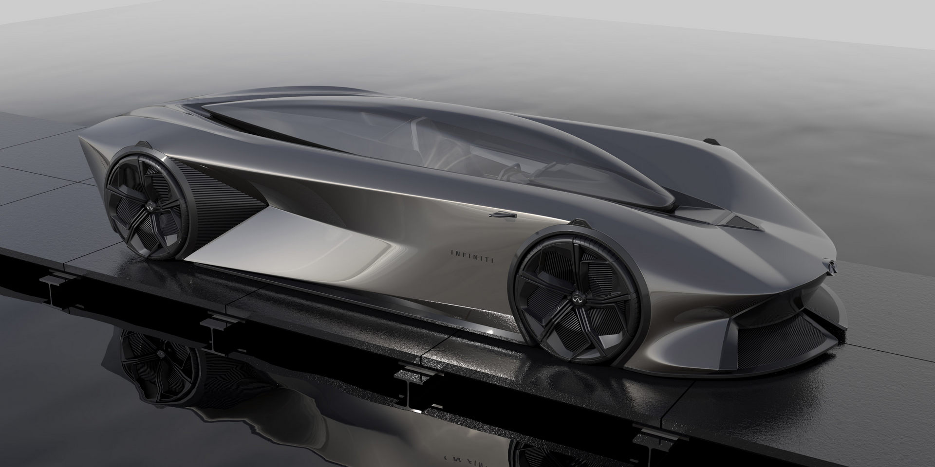 Infiniti QF Inspiration Concept Is A Single-Seat Supercar From The Future