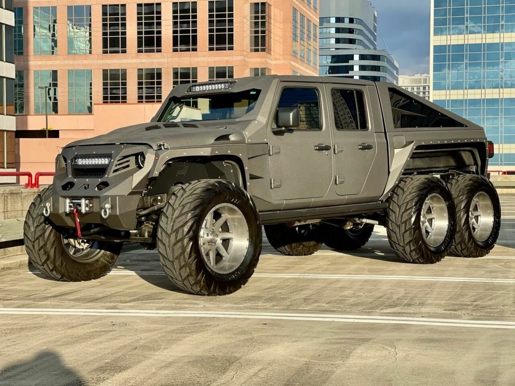 Jeep-Based Apocolypse Hellfire 6×6 Has A 750 HP V8 And A $200,000 Price Tag  | Carscoops