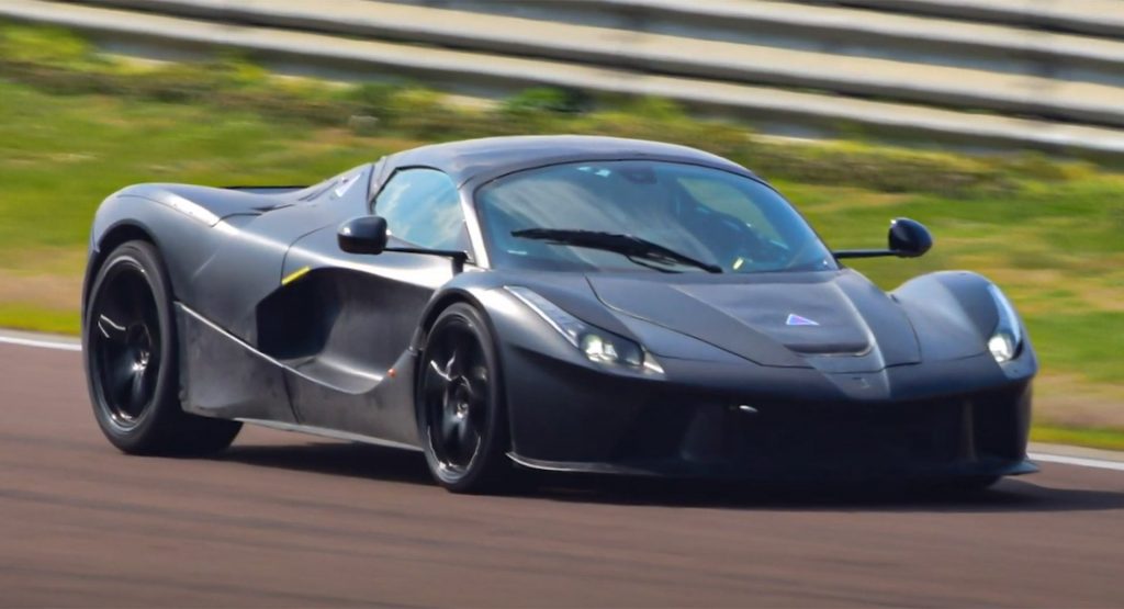  Ferrari Continues To Test Mysterious Hypercar At Fiorano