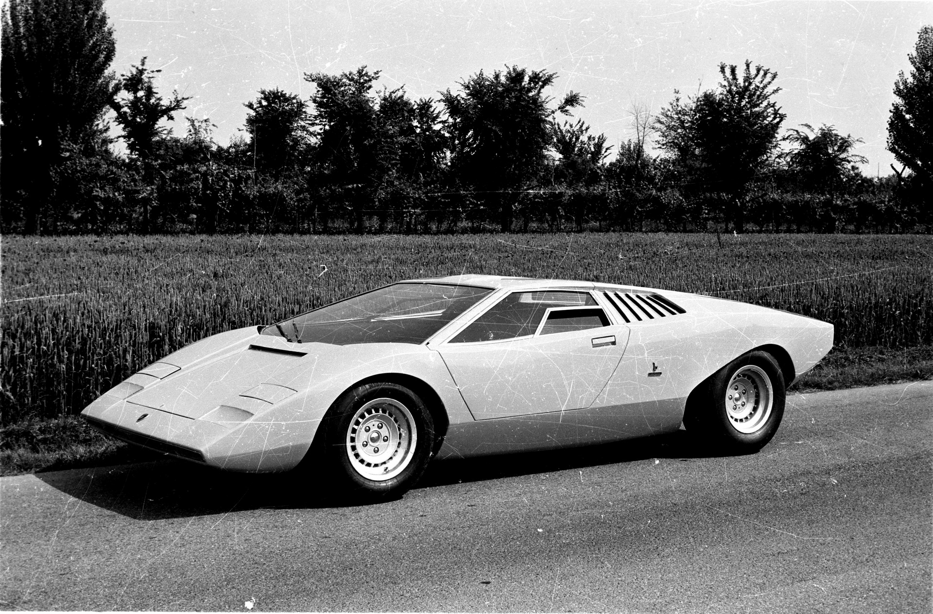 Lamborghini Built A New 1971 Countach LP500 Prototype From Scratch For A Collector