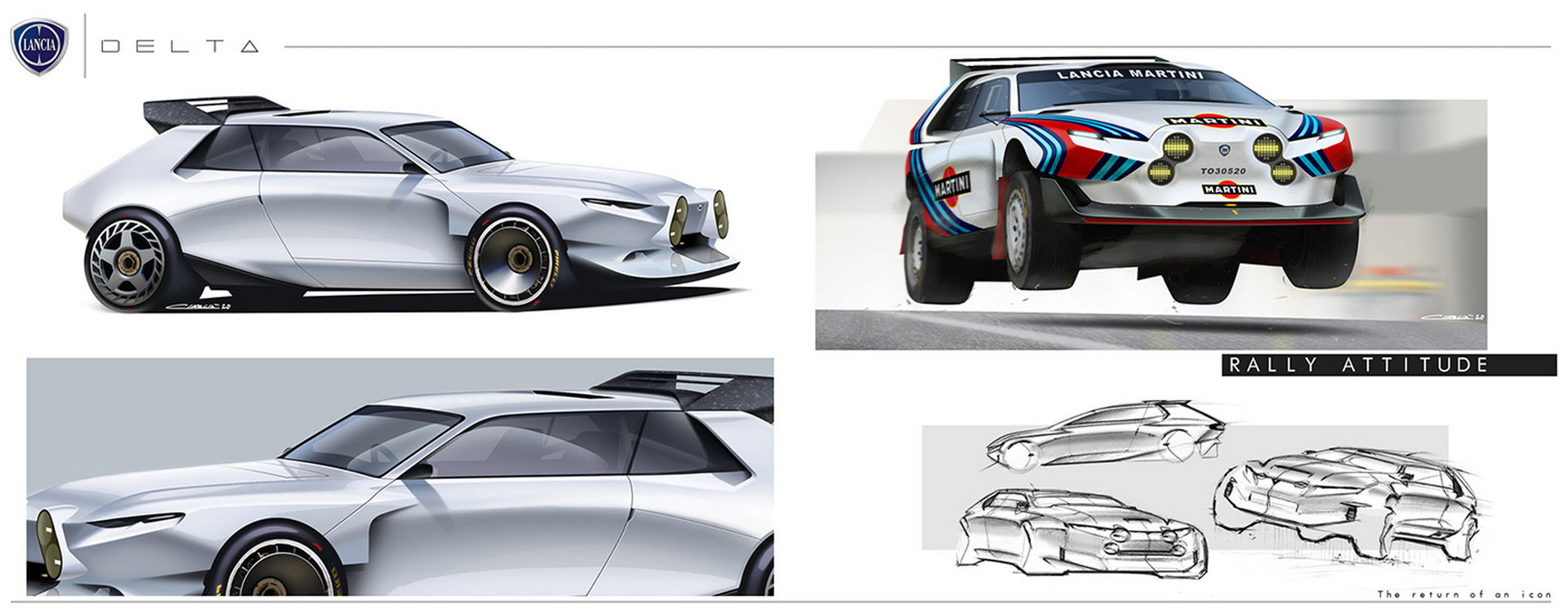 Modern Interpretation Of The Delta Reimagines Lancia’s Glorious Past