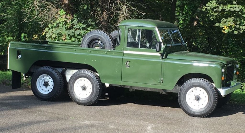 Meet The AMG G3 6×6 Land Rover Made 35 Years Ago
