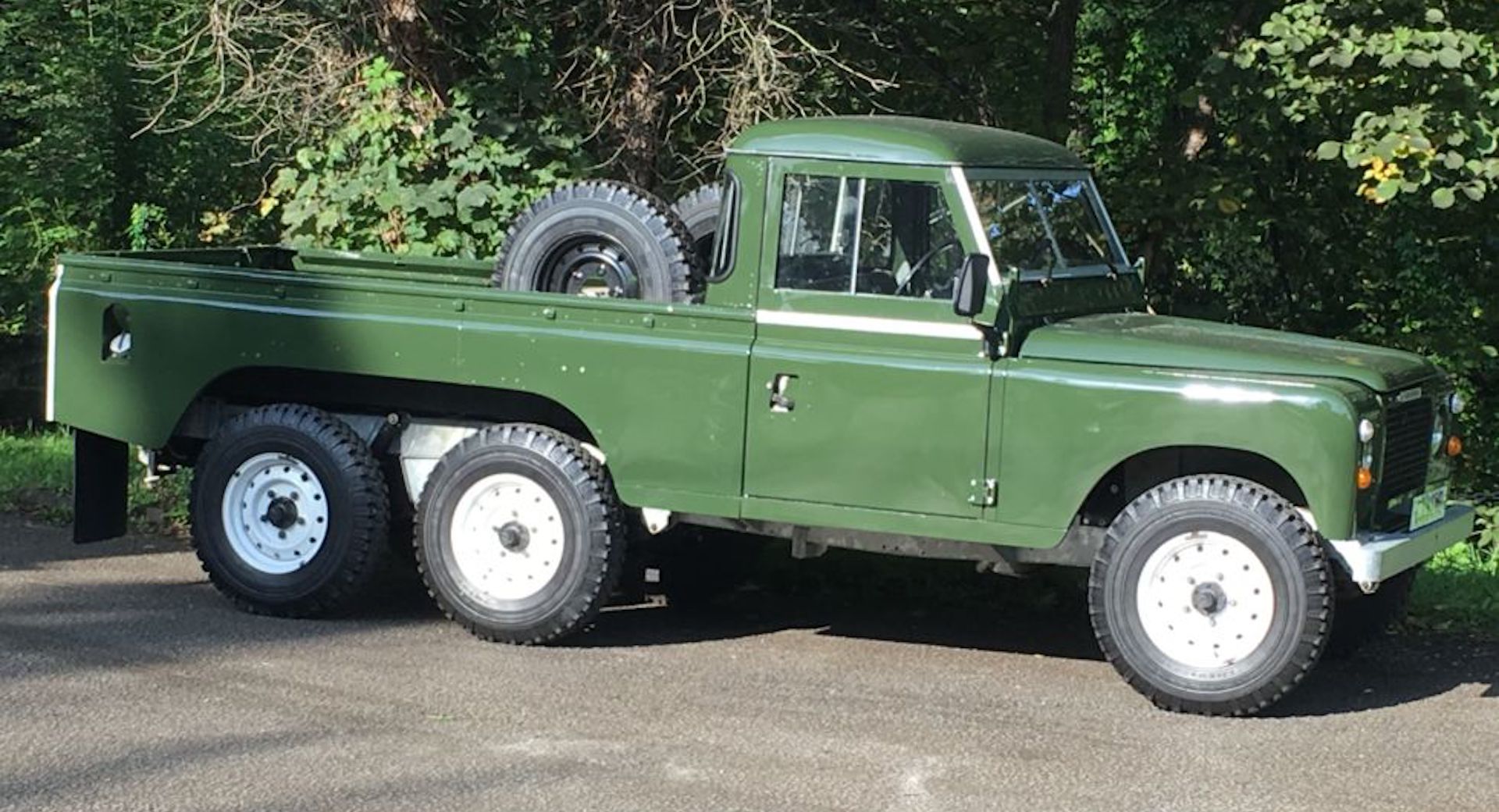 Meet The AMG G3 6×6 Land Rover Made 35 Years Ago