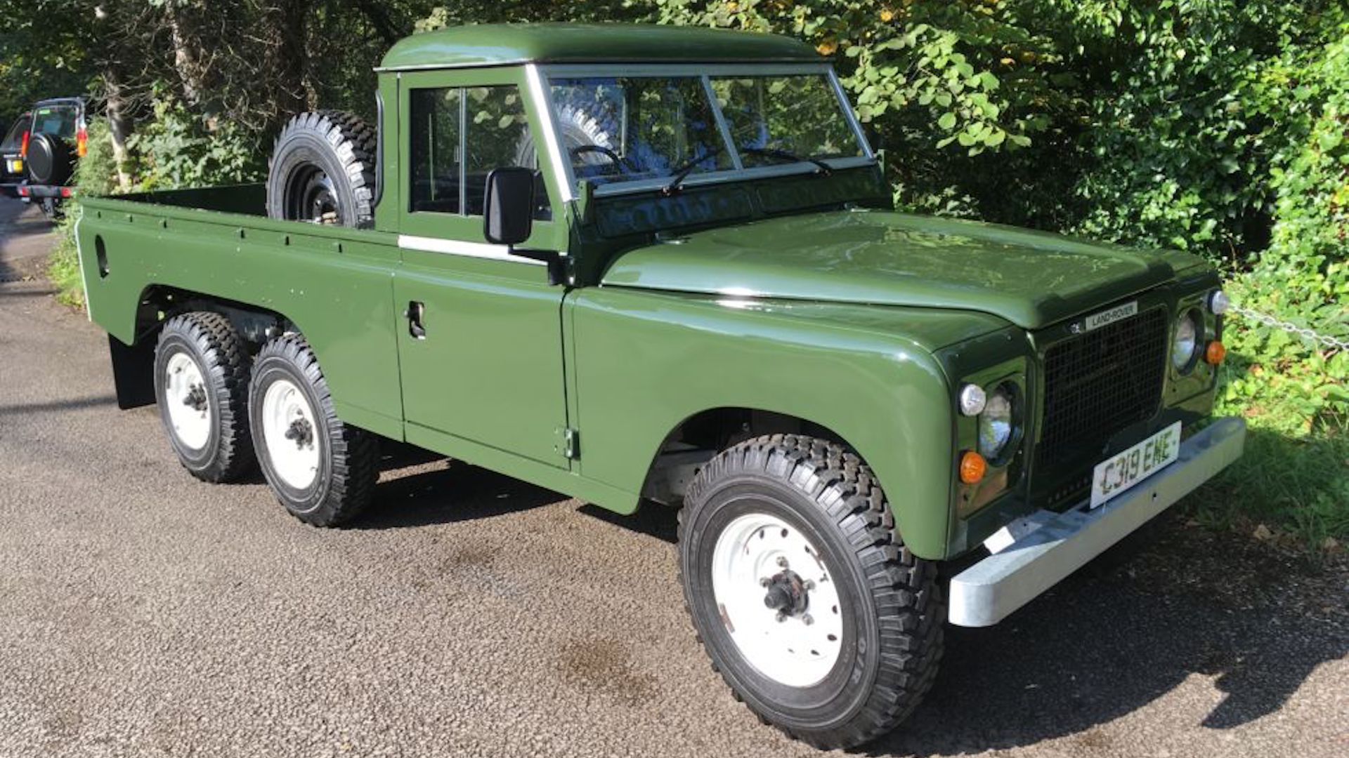Meet The AMG G3 6×6 Land Rover Made 35 Years Ago