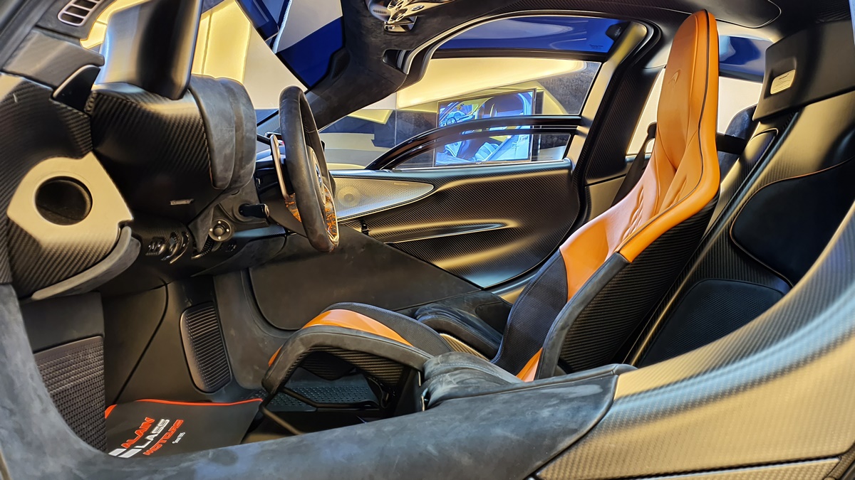 Care For A Freshly-Delivered McLaren Speedtail With A Wood Grain Steering Wheel?