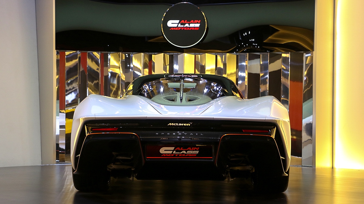 Care For A Freshly-Delivered McLaren Speedtail With A Wood Grain Steering Wheel?