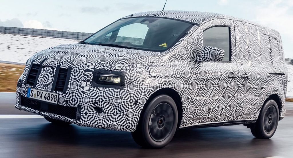 Mercedes-Benz Previews All-Electric eCitan Minivan