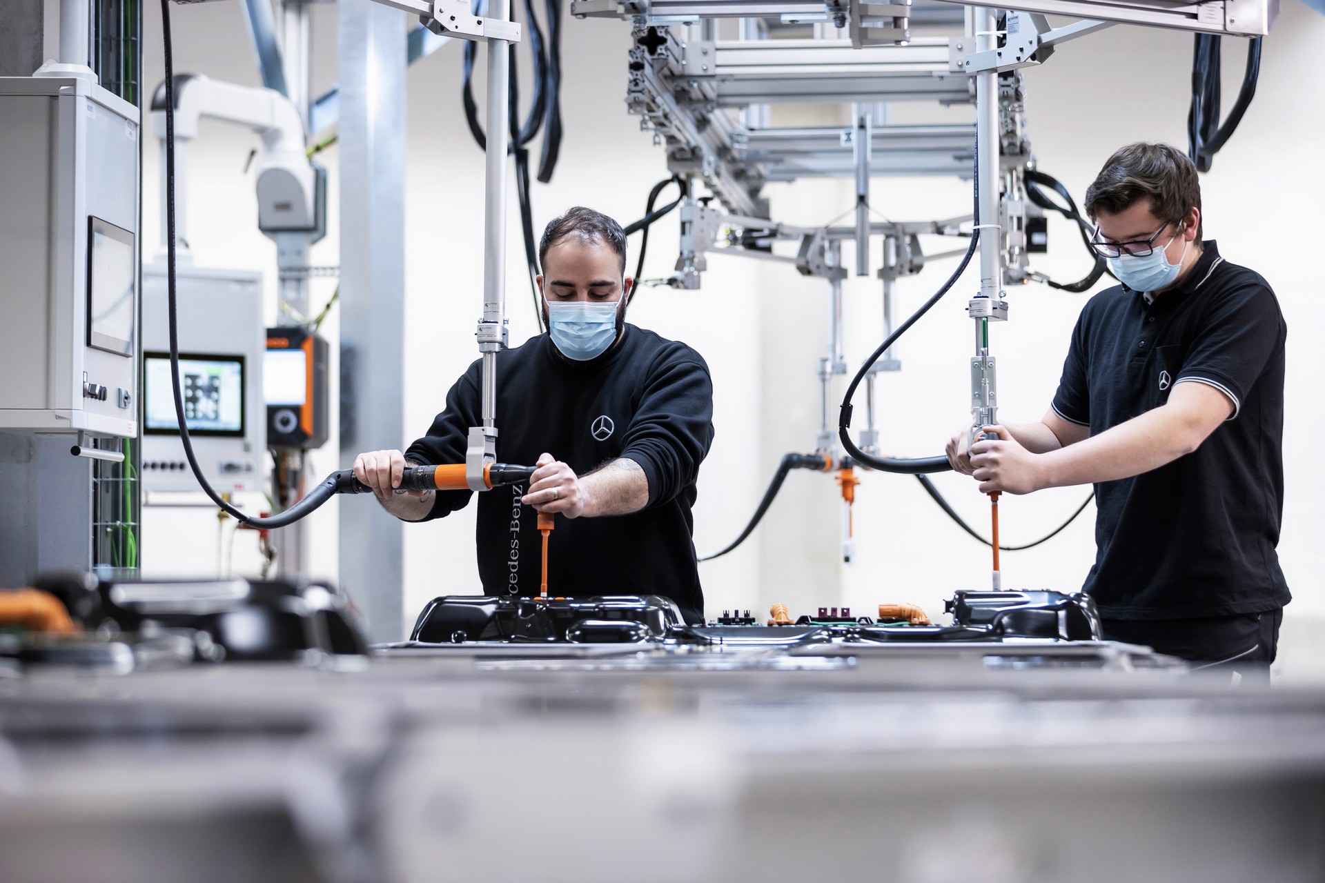 Mercedes EQS Debuts April 15th, Battery Production Already Underway