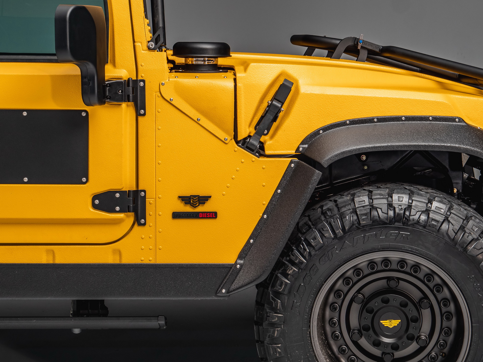 Mil-Spec’s First Hummer M1-R Is A Bright Yellow 800 HP Supertruck With A $400k Price Tag