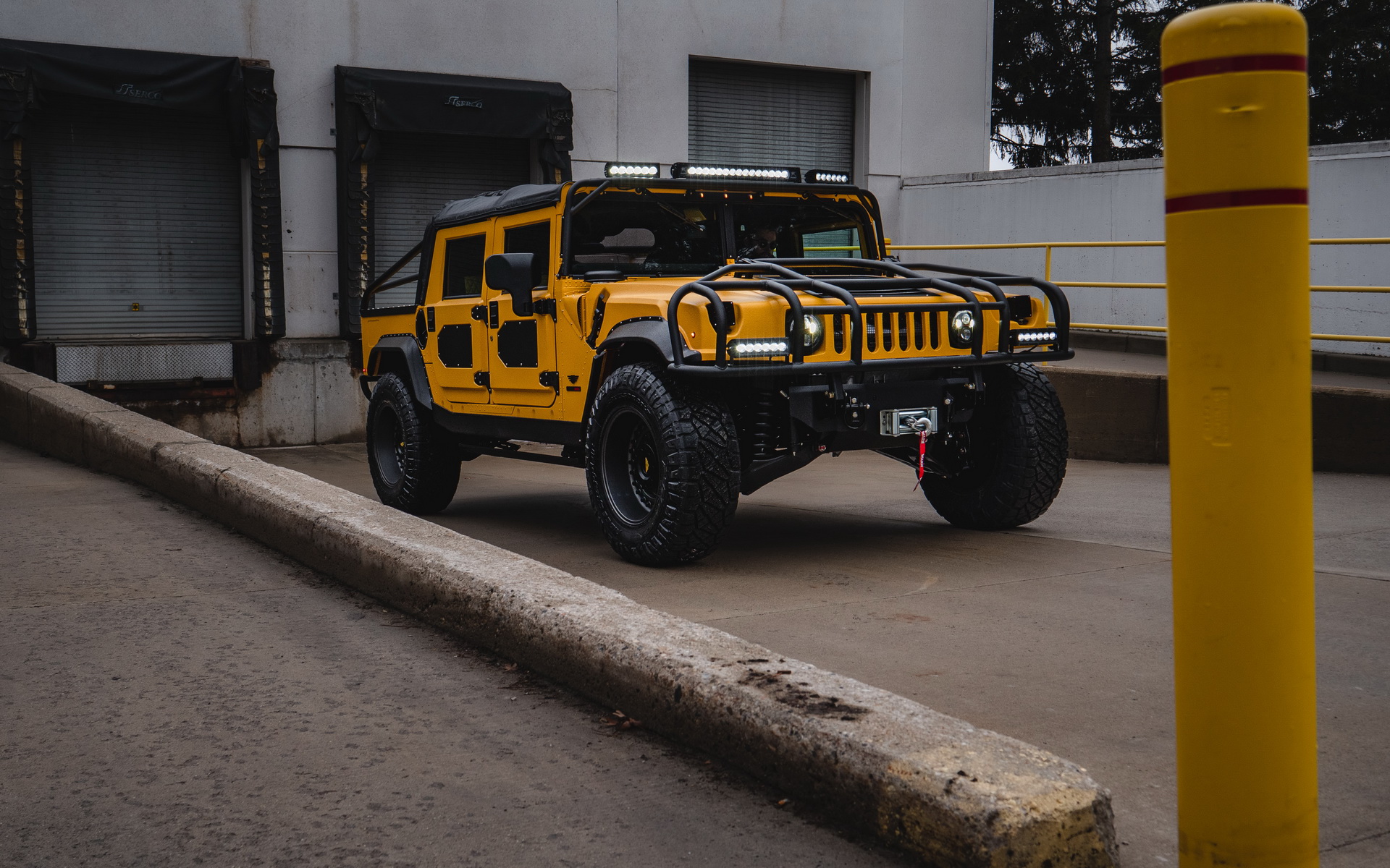 Mil-Spec’s First Hummer M1-R Is A Bright Yellow 800 HP Supertruck With A $400k Price Tag