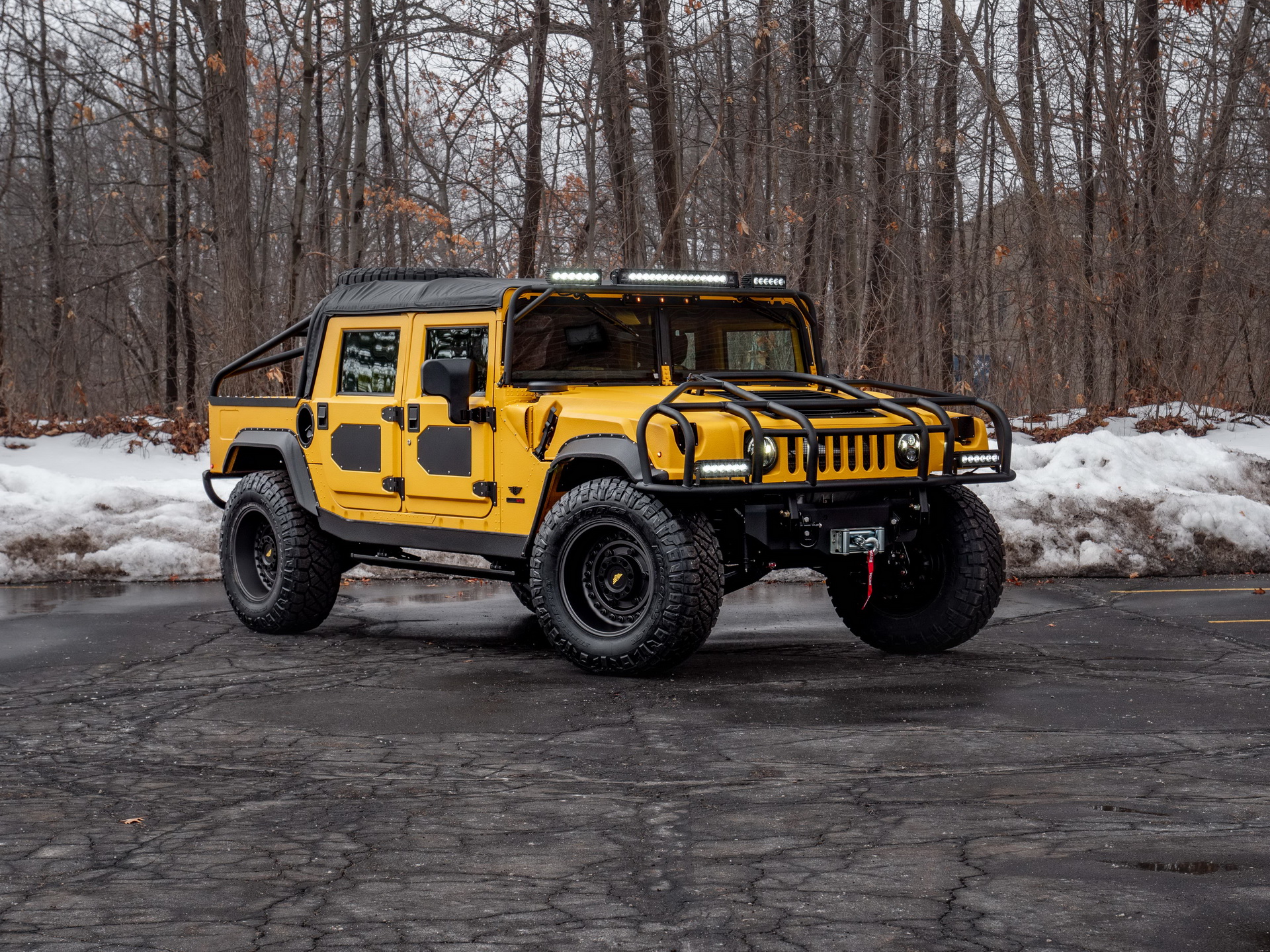 Mil-Spec’s First Hummer M1-R Is A Bright Yellow 800 HP Supertruck With A $400k Price Tag