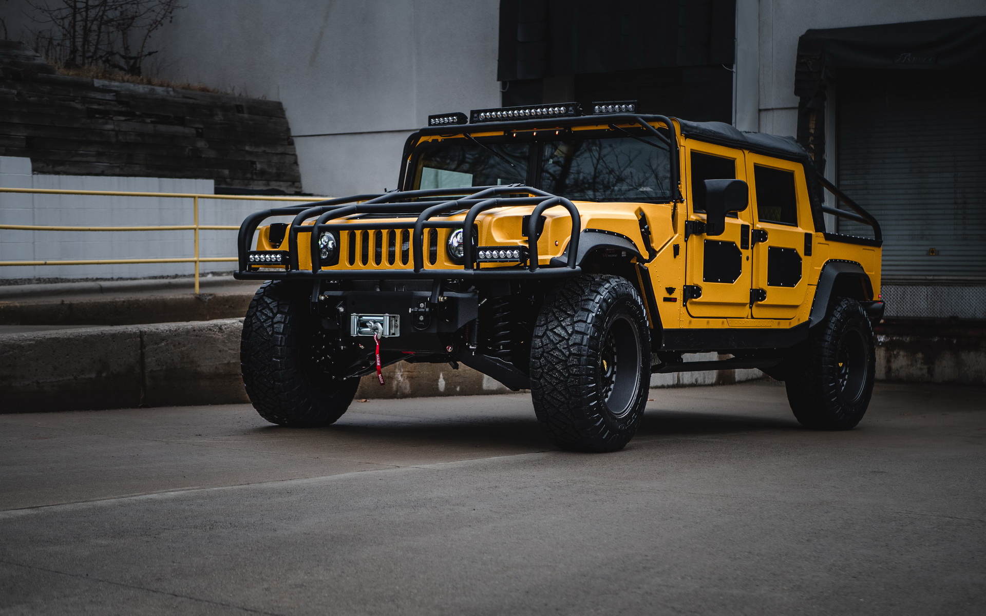Mil-Spec’s First Hummer M1-R Is A Bright Yellow 800 HP Supertruck With A $400k Price Tag